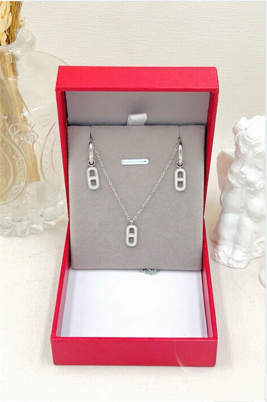 Parure ILYANA Argenté