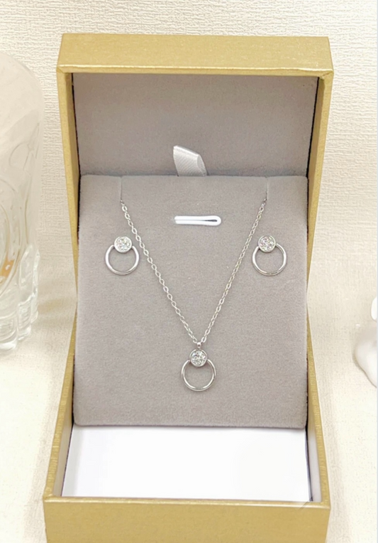 Parure MYLENA Argenté